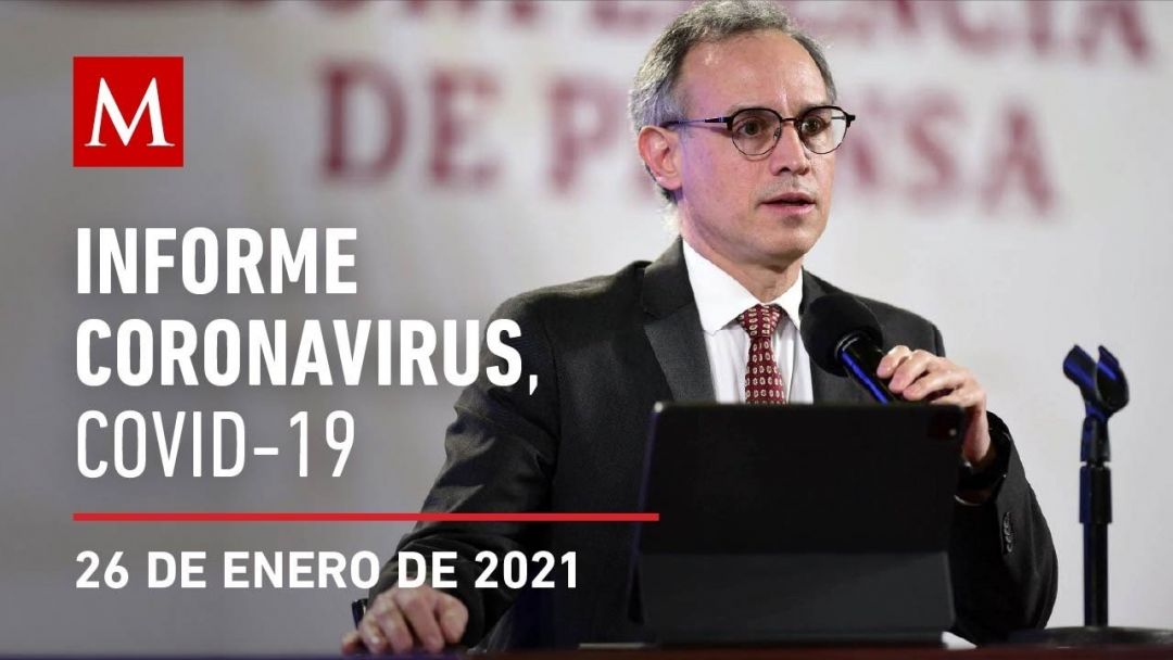 Informe Diario Por Coronavirus En México, 26 De Enero De 2021