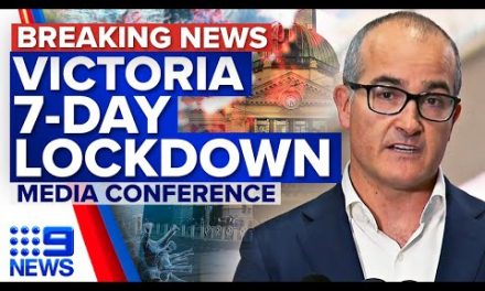 Victoria To Enter Seven-day Lockdown Tonight | Coronavirus | 9 News Australia