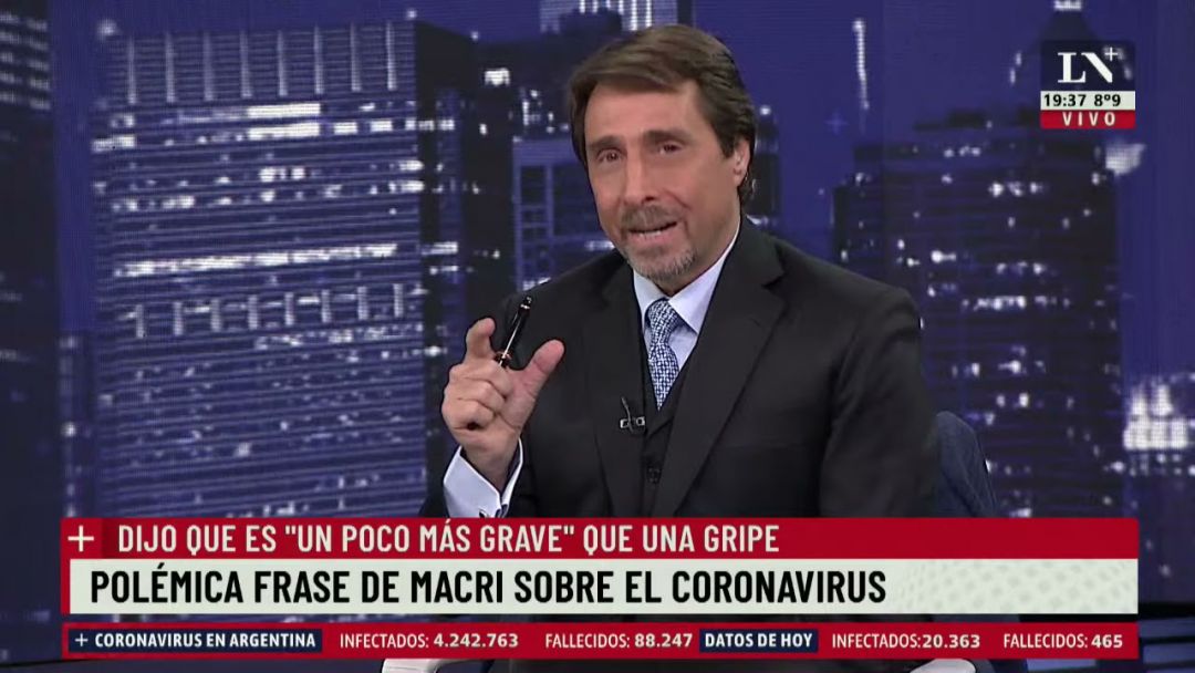 Polémica Frase De Macri Sobre El Coronavirus: Dijo Que Es “un Poco Más Grave” Que Una Gripe