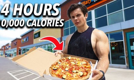 4 Hours To Eat EVERYTHING In The Strip Mall | Food Challenge