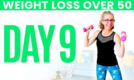 Day NINE – Weight Loss For Women Over 50 😅 31 Day Workout Challenge