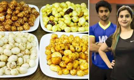4 Makhana Snack Recipes | Fox Nut | Healthy Snack For Weight Loss | Healthy Recipes By Chef Kanak