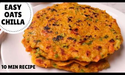 10-MINUTE OATS CHILLA Recipe For Weight Loss | Healthy Tuesdays – Episode 01