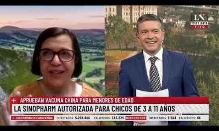 Coronavirus: Autorizan La Vacuna Sinopharm Para Chicos De 3 A 11 Años – Entrevista A Martha Cohen