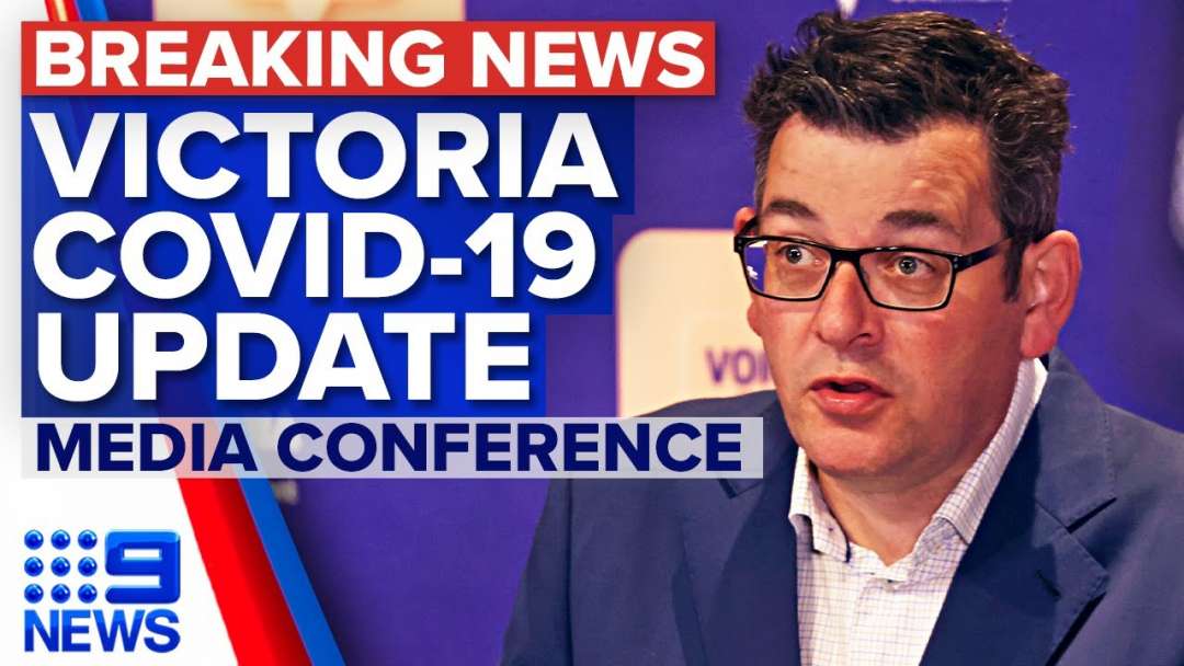 Victoria Premier Announces 1,763 Local COVID-19 Cases | Coronavirus | 9 News Australia