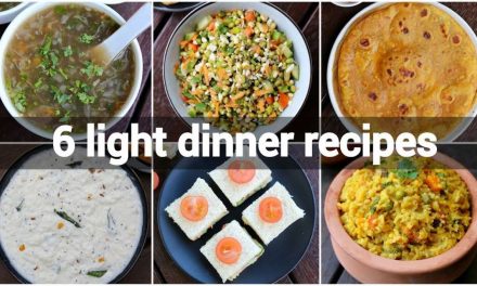 6 Light Healthy Dinner Ideas | Light Dinner Recipes For Weight Loss | Diet Recipes Lose Weight