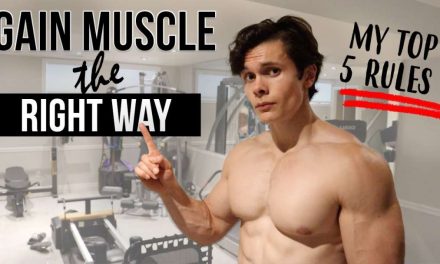 My Top 5 RULES To Build Muscle | Bulk And Gain Muscle The Right Way