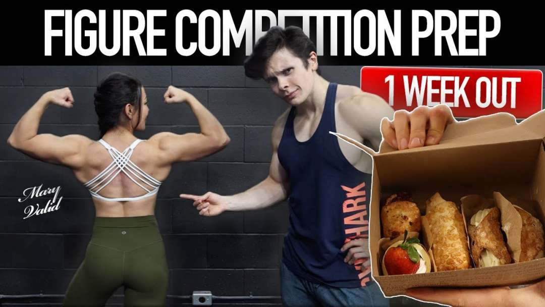 Following An IFBB FIGURE PRO’S 1 Week Out Diet & Training | 1,200 Calories + Back Workout