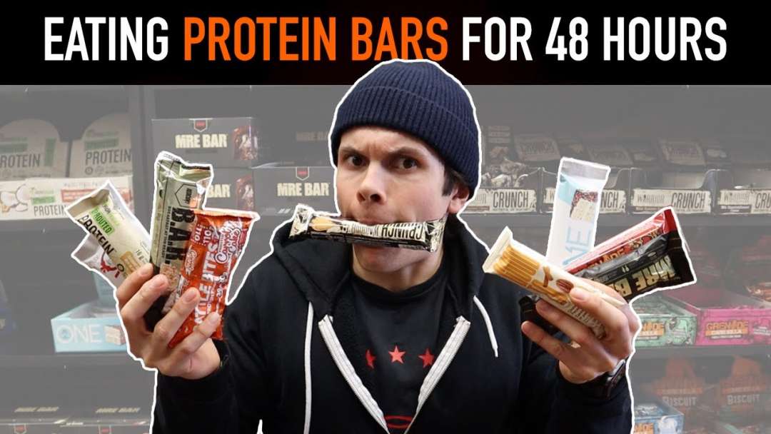 I Only Ate PROTEIN BARS For 48 Hours… *Protein Bar Review*