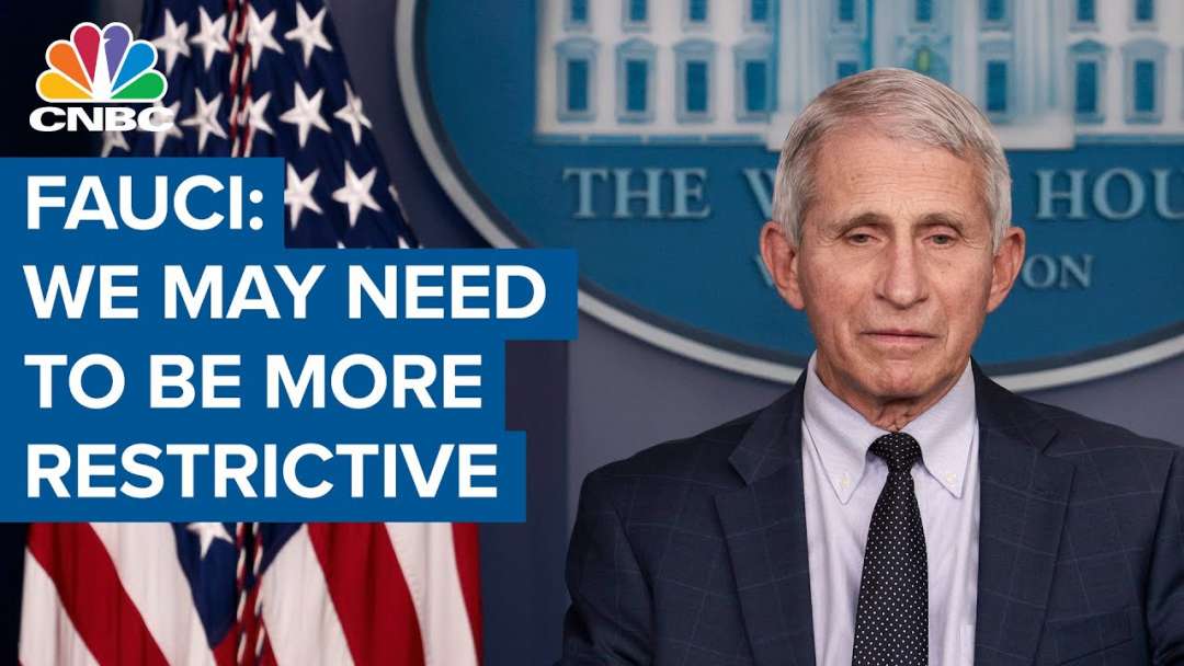 Dr. Anthony Fauci: If Covid Counts Keep Increasing, We ‘may Need To Be More Restrictive’