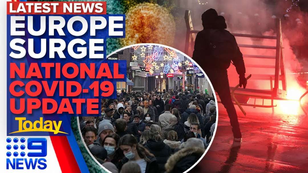 COVID-19 Restrictions Tighten Across Europe, Australia Update | Coronavirus | 9 News Australia