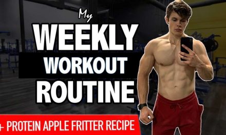 My Full Week Of WORKOUTS | Training Routine Explained + Healthy Protein Apple Fritter Recipe