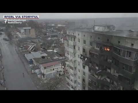 Russia-Ukraine War: Video Shows Destruction In Kyiv