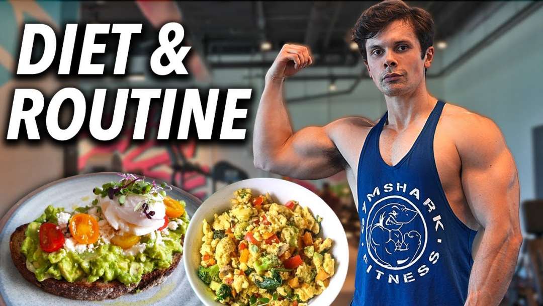 My Diet & Routine To Build Muscle (Recipes + Training Split)