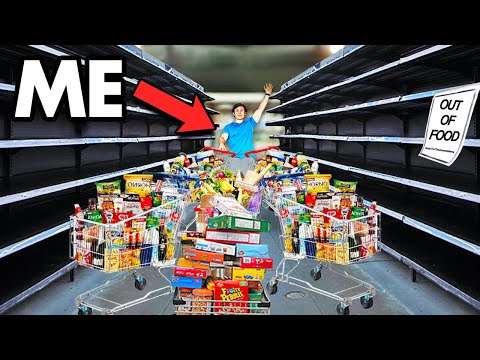 I Bought Every Food In A Store! (1,000,000 Calories)