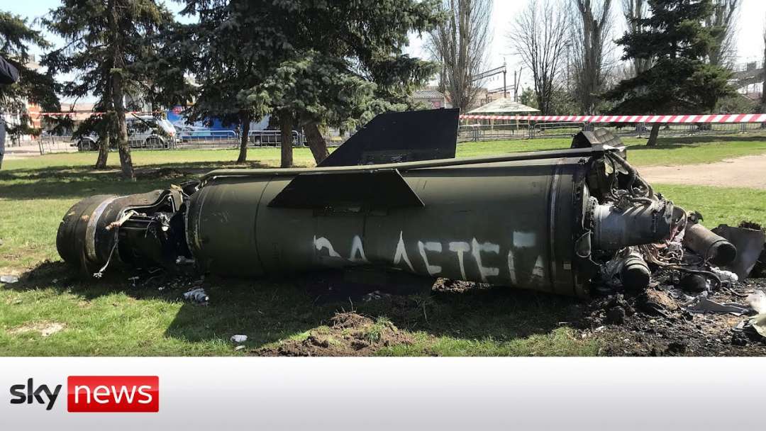 Ukraine War: ‘For The Children’ Written On Russian Missile Used In Train Station Airstrike