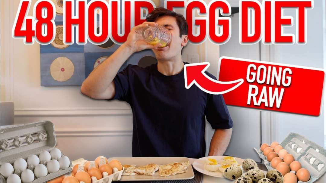 I Tried Only Eating EGGS FOR 48 HOURS (Lose 5lbs In 2 Days?)