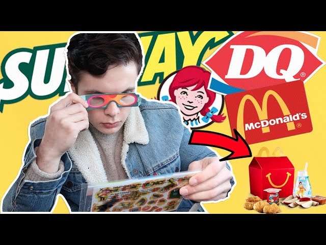 I Only Ate KIDS FAST FOOD MEALS For 24 Hours…