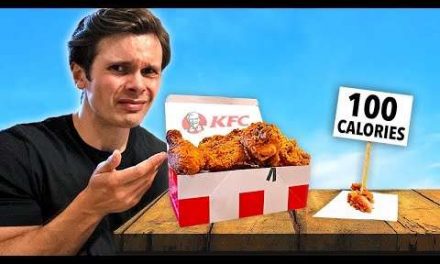 This Is What 100 Calories Looks Like! (Fast Food Edition)