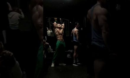 Alex Eubank Flexing With Will Tennyson