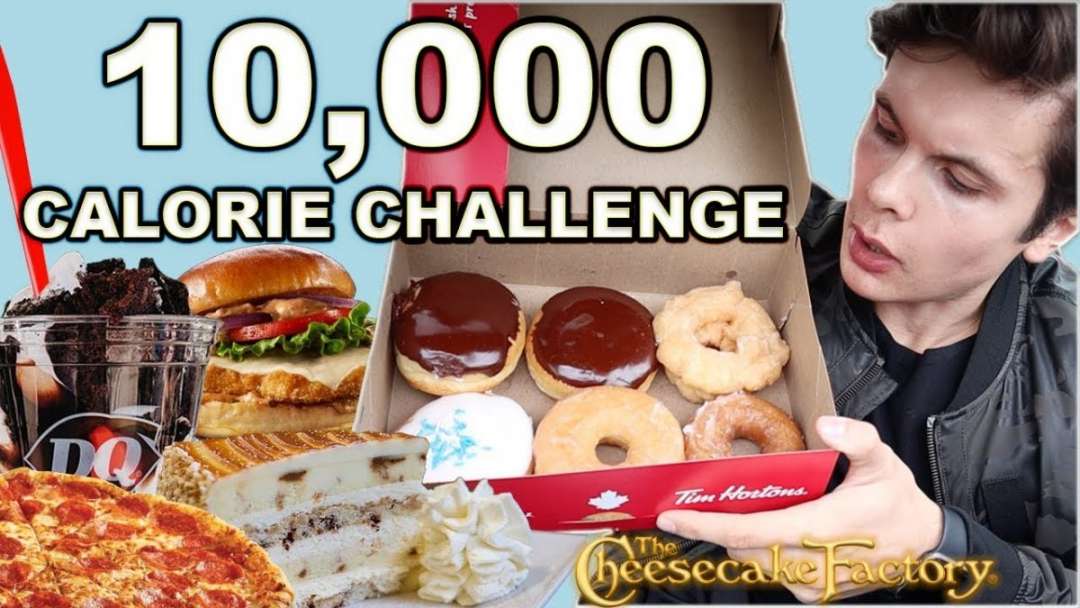 10,000 CALORIE CHALLENGE | Legendary CHEAT DAY | Man Vs Food