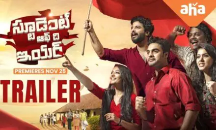 Student Of The Year – 2019 | TRAILER | Premieres Nov 25 | Tovino Thomas, Gayathri | AhaVideoIN