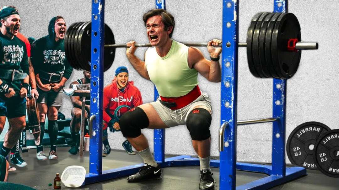 One Rep Max Competition At Public Gym!