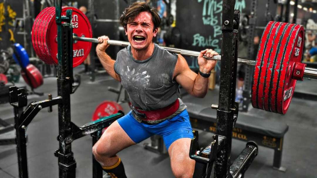 One Rep Max Competition At Powerlifting Gym!