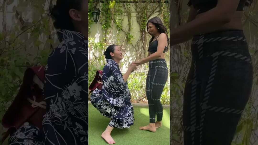 Yoga In Kimono