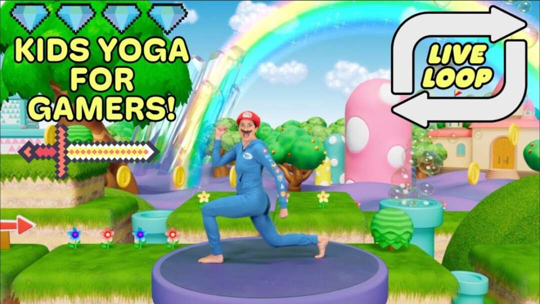 🔴 Kids Yoga For Gamers | LIVE!