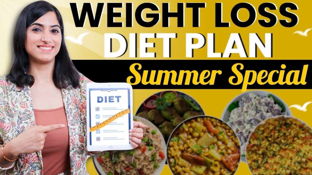 WEIGHT LOSS DIET PLAN FOR SUMMERS (in Hindi) | Upto 5 Kg Fat Loss | By GunjanShouts