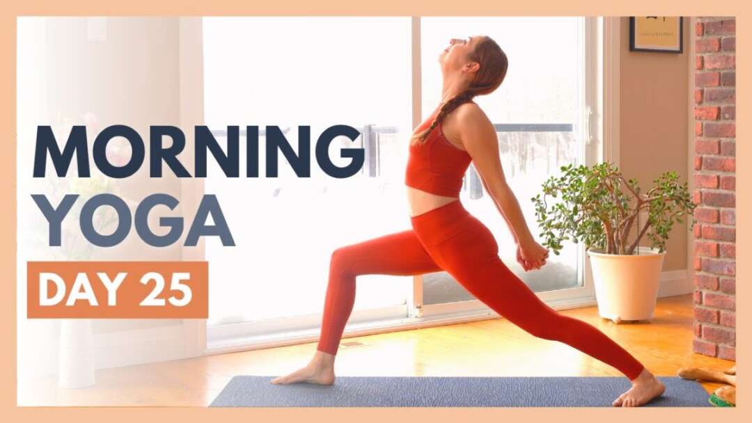 DAY 25: CONNECT – 10 Min Morning Yoga Stretch – Flexible Body Yoga Challenge