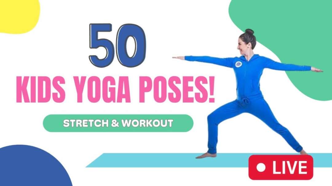 Kids Yoga Poses – Live! 🔴 Stretch Along And Learn Yoga Poses With Jaime!