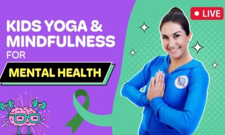 Kids Yoga For Mental Health! 🌈 – LIVE 🔴