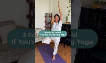 3 Foods To Avoid If You’re Practicing Yoga #shorts