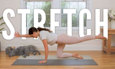 5 Minute Full Body Stretch | Total Body Yoga