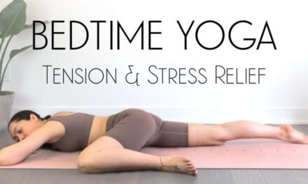 Bedtime Yoga Stretch To Release Tension And Stress