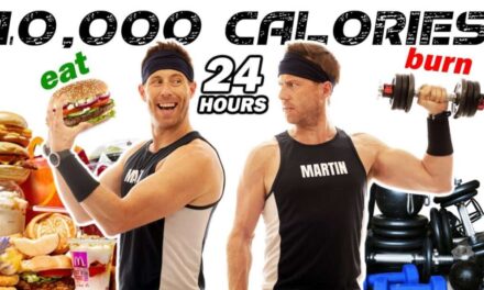 Trying The 10,000 Calorie EAT & BURN Challenge | As Done By Mark Lewis, Will Tennyson & Browney
