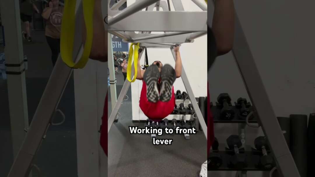 Go Scope New Vid 🐻 #calisthenics #frontlever #calistenia #gymtok #shorts