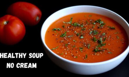 No Cream Healthy Tomato Soup For Weight Loss | Quick & Healthy Tomato Soup | How To Make Tomato Soup