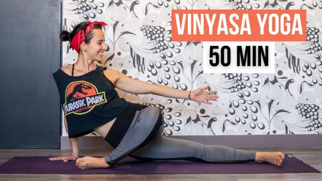 AULA DE VINYASA YOGA INTERMEDIÁRIO 50 Min | Aula De Yoga Completa