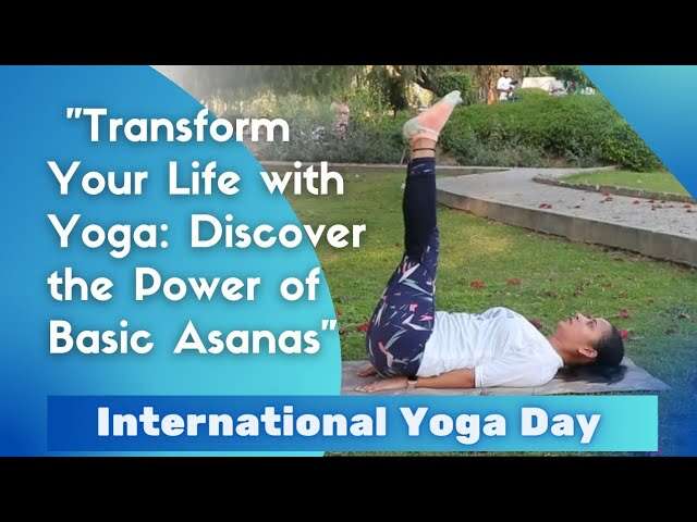 International Yoga Day/Yoga Series Ep1️⃣/ Do Yoga With Us
