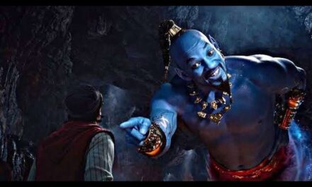 Aladdin Discovers A Genie Living In The Lamp