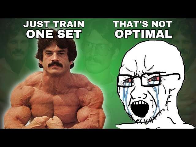 Don’t Overtrain: Mike Mentzer ONE SET To Get Jacked