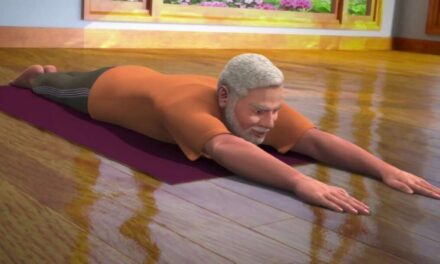 Yoga With Modi : Bhujangasana Hindi