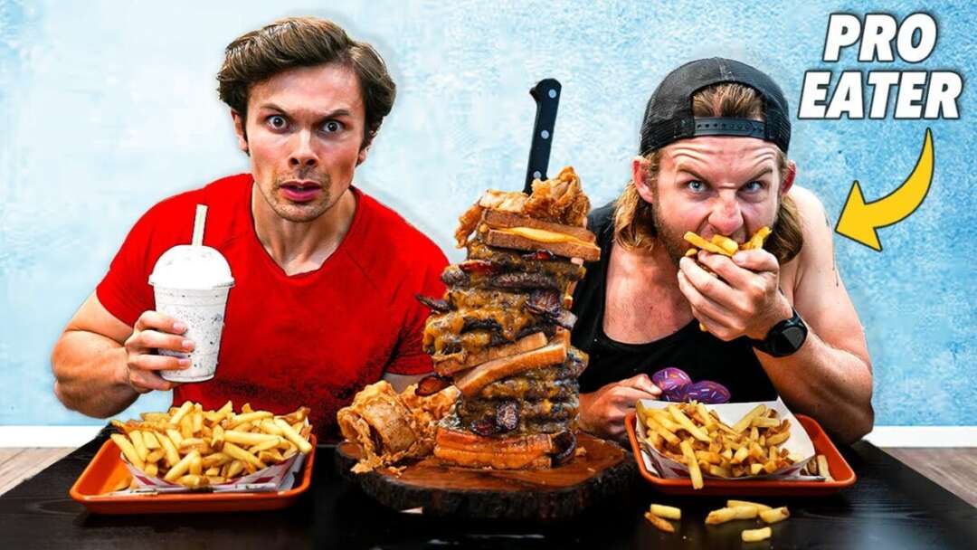 I Trained Like A Professional Eater Ft. ErikTheElectric