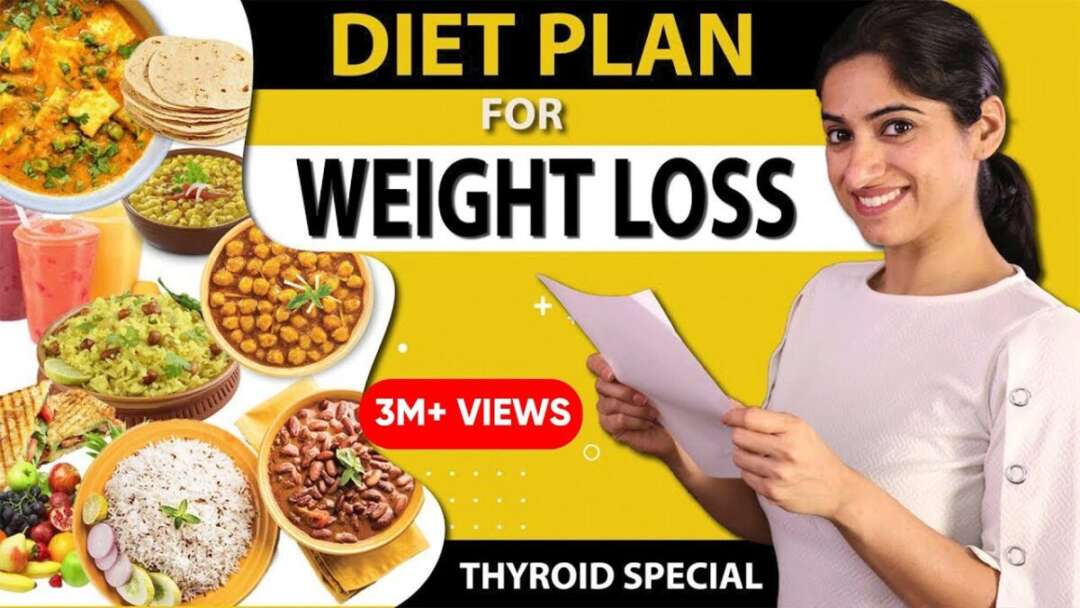 Diet Plan To Lose Weight Fast In Hindi | Weight Loss In Thyroid | By GunjanShouts
