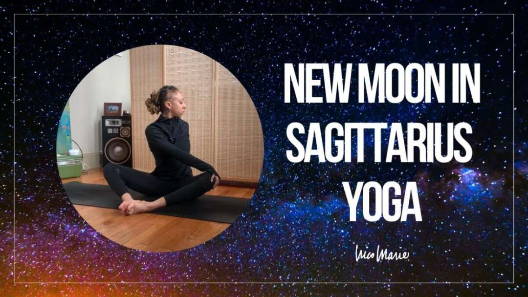 New Moon In Sagittarius Yoga | 25 Minutes
