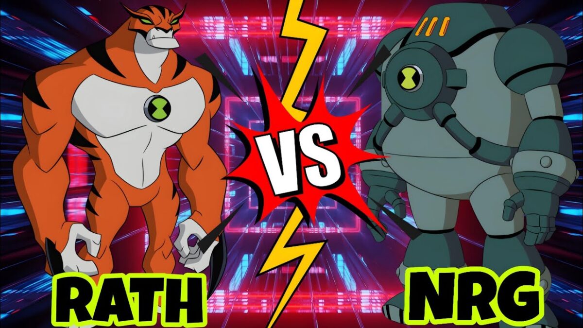 Rath Vs NRG (Ben 10 Xenodrome) Ben 10 Ultimate Alien Rath Transformation