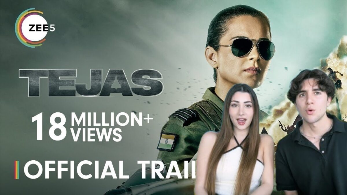 Reaction Tajas | Kangana Ranaut | Anshul Chauhan Emma Reaction | New Movie In Hindi